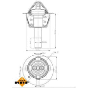 NRF Thermostat,Coolant 725189