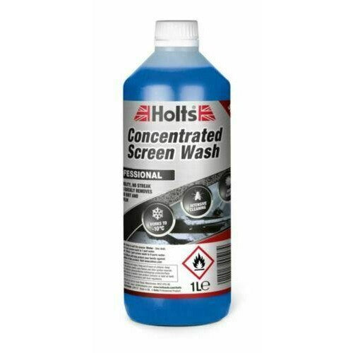 Holts Screen Wash 1L High Visibility Concentrated Formula