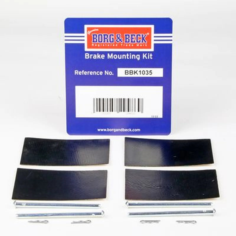 Borg & Beck Brake Pad Accessory Fitting Kit Front BBK1035