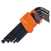Faithfull Metric Ball End Long Arm Hexagon Key Set, 13 Piece - FAIHKS13MLB