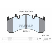 Textar Rear Brake Pad Set 2917705