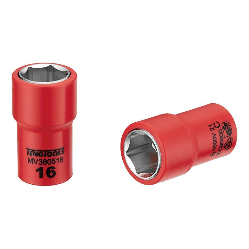 Teng Tools Insulated Socket 3/8" Drive 6mm