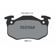 Textar Rear Brake Pad Set 2097401
