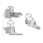 NRF Oil Filter Housing 31844
