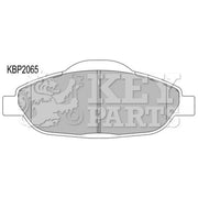 Key Parts 4 x Front Brake Pad Set KBP2065