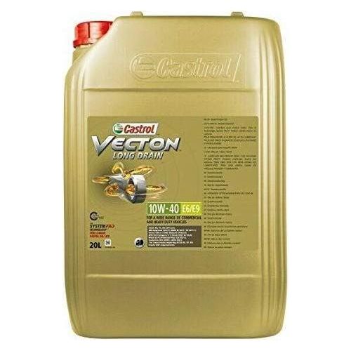 Castrol Vecton Long Drain - 10W-40 (E6/E9) - 20L Castrol  - Town Parts