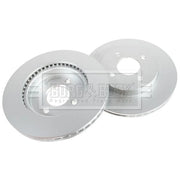 Borg & Beck 2 x Vented Front Brake Discs BBD6349