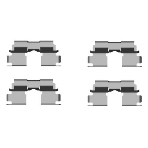 Textar Brake Pad Accessory Fitting Kit Rear 82510800