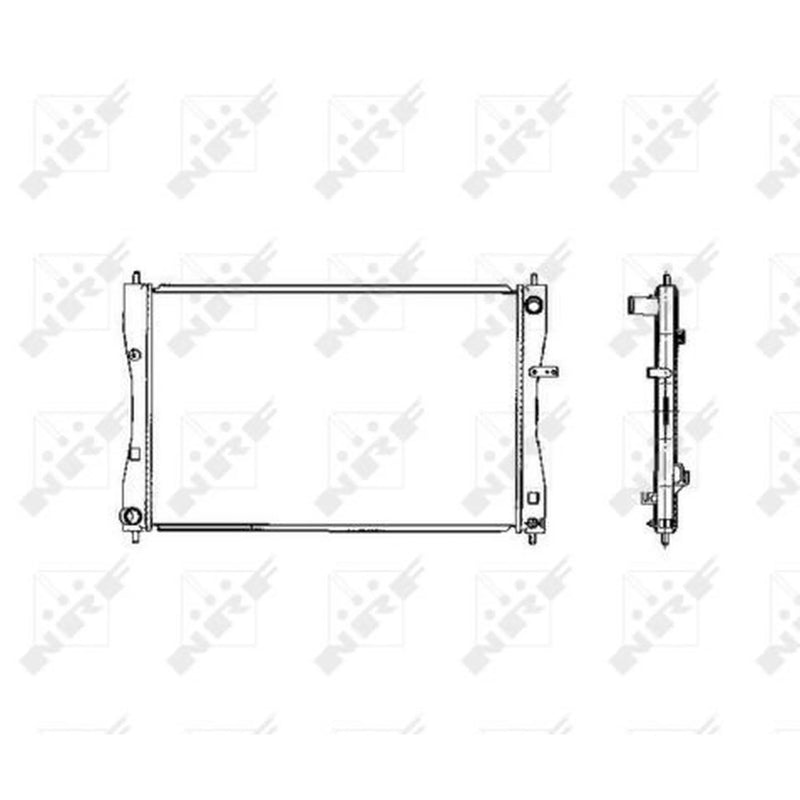 NRF Engine Radiator 53463