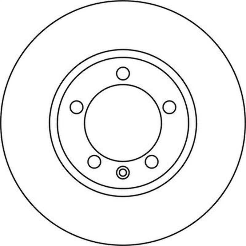 Abtex 2 x Vented Front Brake Discs BD1848V