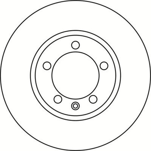 Abtex 2 x Vented Front Brake Discs BD1848V