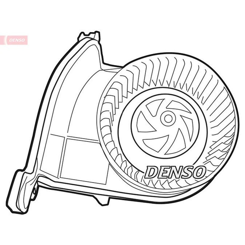 Denso Heater Blower Fan DEA23002