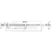 Borg & Beck Brake Hydraulic Hose Line Front Right BBH9121