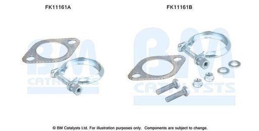 BM Catalysts FK11161B Soot/Particulate Filter Mounting Kit Fits Ford Mazda 2 BM - Town Parts