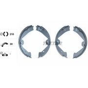 Textar Parking Brake Shoe Set 91074700