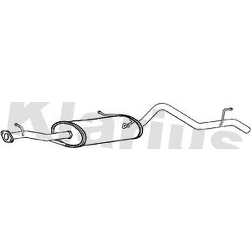 Klarius Box With Tail Pipe Rear FE948P