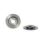 Brembo 2 x Solid Rear Brake Discs 08.D627.11