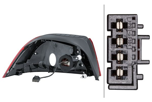 Hella 2SD 010 697-121 Tail Light Assembly