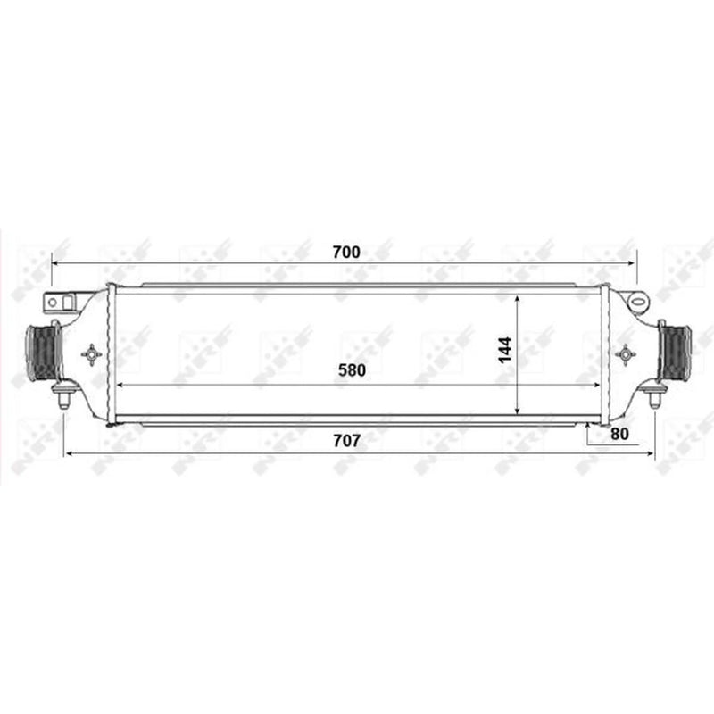 NRF Intercooler (Charge Air Cooler) 30788