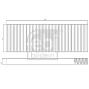 Febi Cabin Air Filter (Pollen Filter) 173019