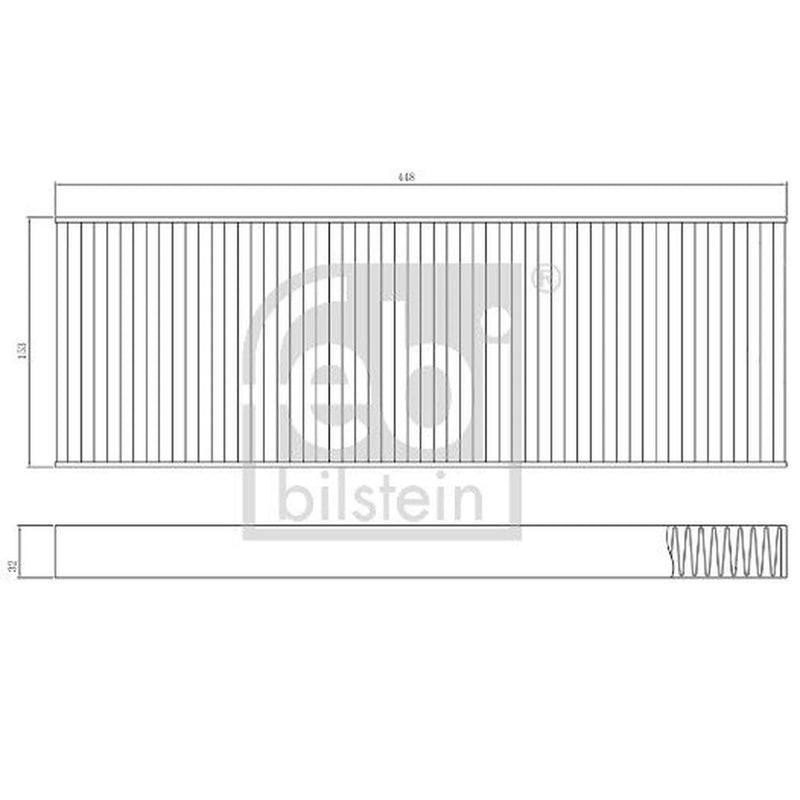 Febi Cabin Air Filter (Pollen Filter) 173019