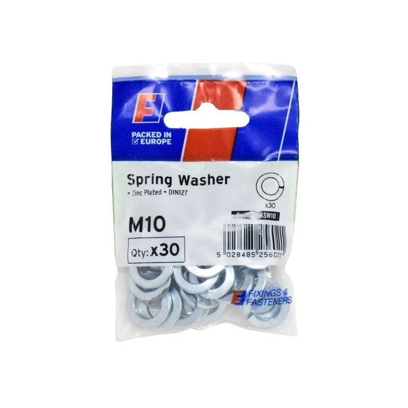 ForgeFix Spring Washer M10 ForgePack 30 - FPKSW10