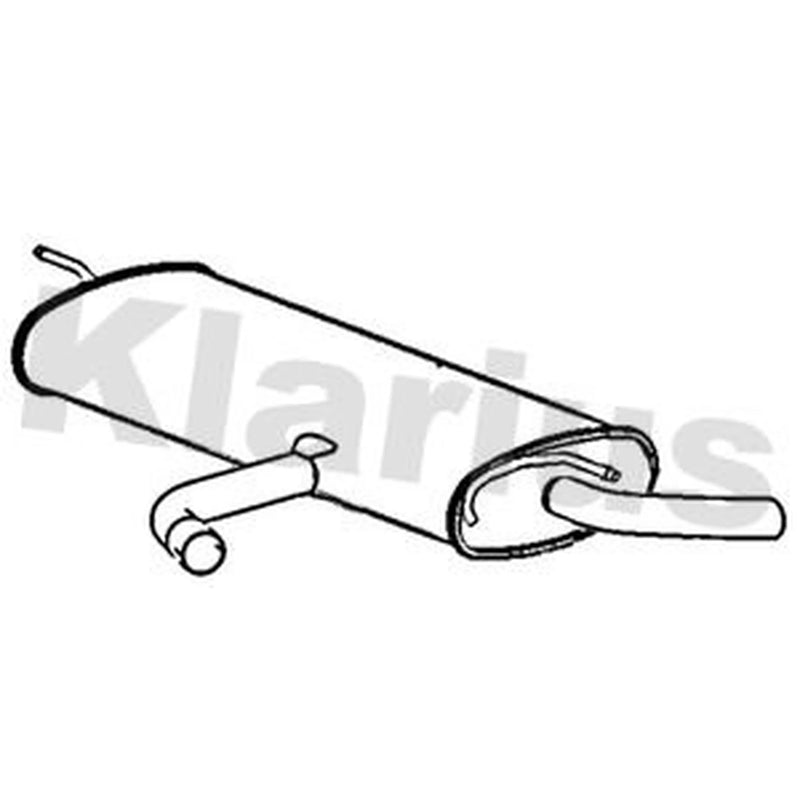Klarius Tail Pipe Rear SK149V