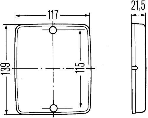 Hella 8RA 003 660-007 Reflector