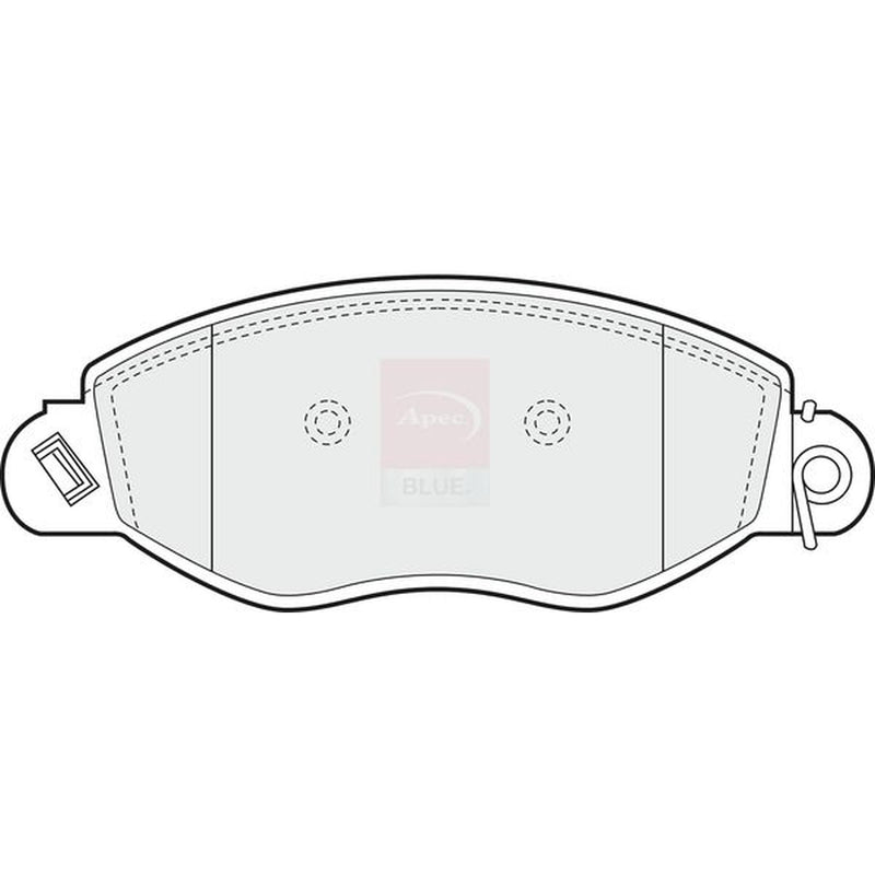 Apec Front Brake Pad Set PD3051