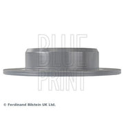 Blue Print 2 x Solid Rear Brake Discs ADT34354