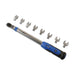 Laser Torque Wrench 1/4"D - 9 Heads 6167 Laser  - Town Parts
