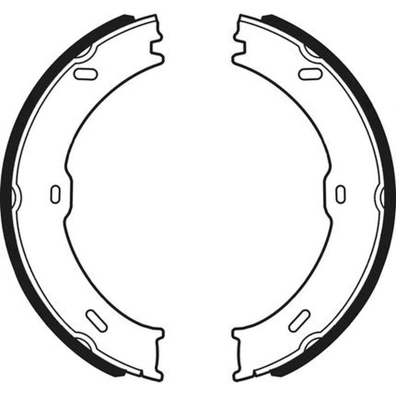 Abtex Brake Shoe Set Axle Kit ABS4153