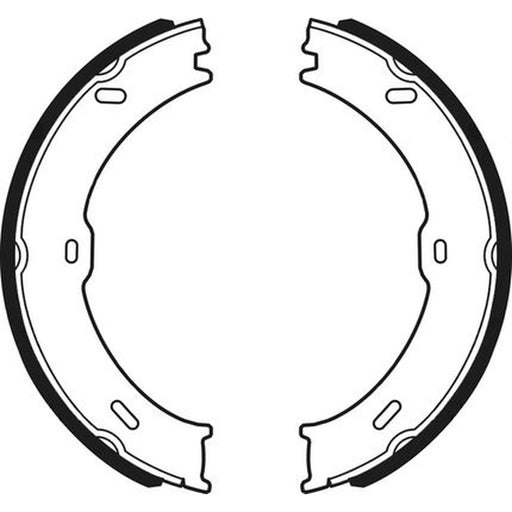 Abtex Brake Shoe Set Axle Kit ABS4153