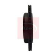 Apec 2 x Vented Rear Brake Discs DSK3043