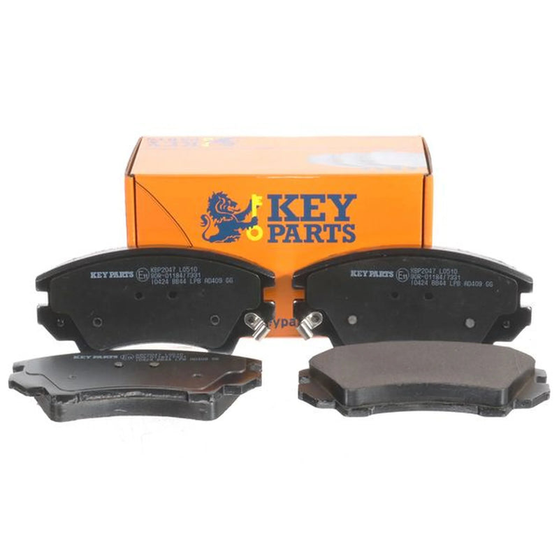 Key Parts 4 x Front Brake Pad Set KBP2047