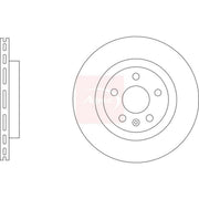 Apec 2 x Vented Front Brake Discs DSK3509