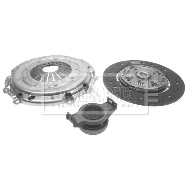 Borg & Beck Clutch Kit Set 3pc 240mm HK6101