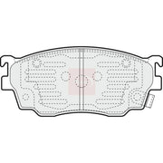 Apec Front Brake Pad Set PAD1383