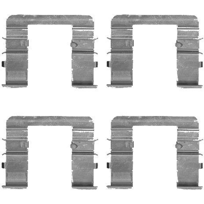 Textar Brake Pad Accessory Fitting Kit Front 82074300