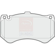 Apec Front Brake Pad Set PAD1820B