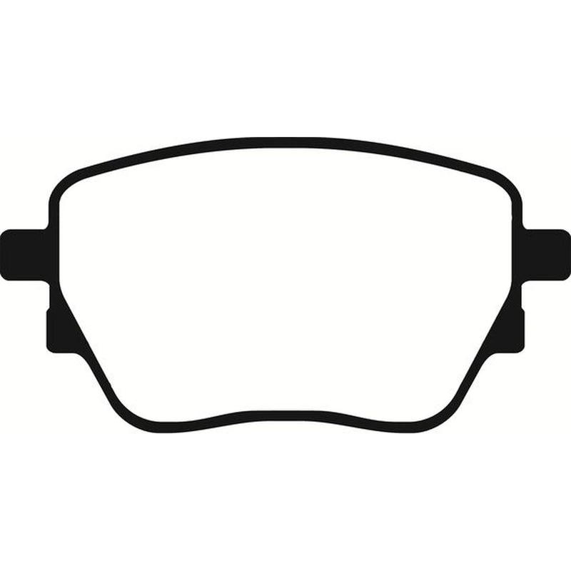 Abtex Rear Brake Pad Set PLU4631