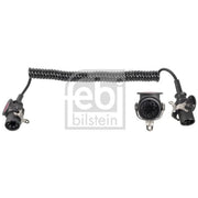 Febi Coiled Cable 7 Connectors 24V PU (Polyurethane) 171792