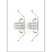 NAPA Brake Pad Accessory Fitting Kit Front NFK1130