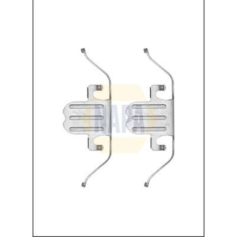 NAPA Brake Pad Accessory Fitting Kit Front NFK1130