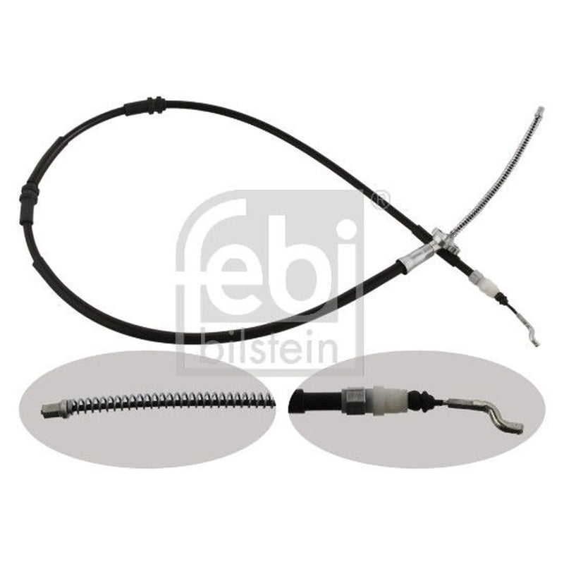 Febi Handbrake Cable Left Rear 36711