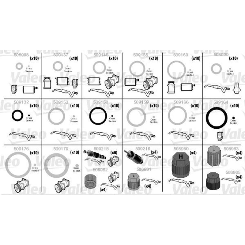 Valeo Oring'S Kit Audi / Volkswagen 509189 509189