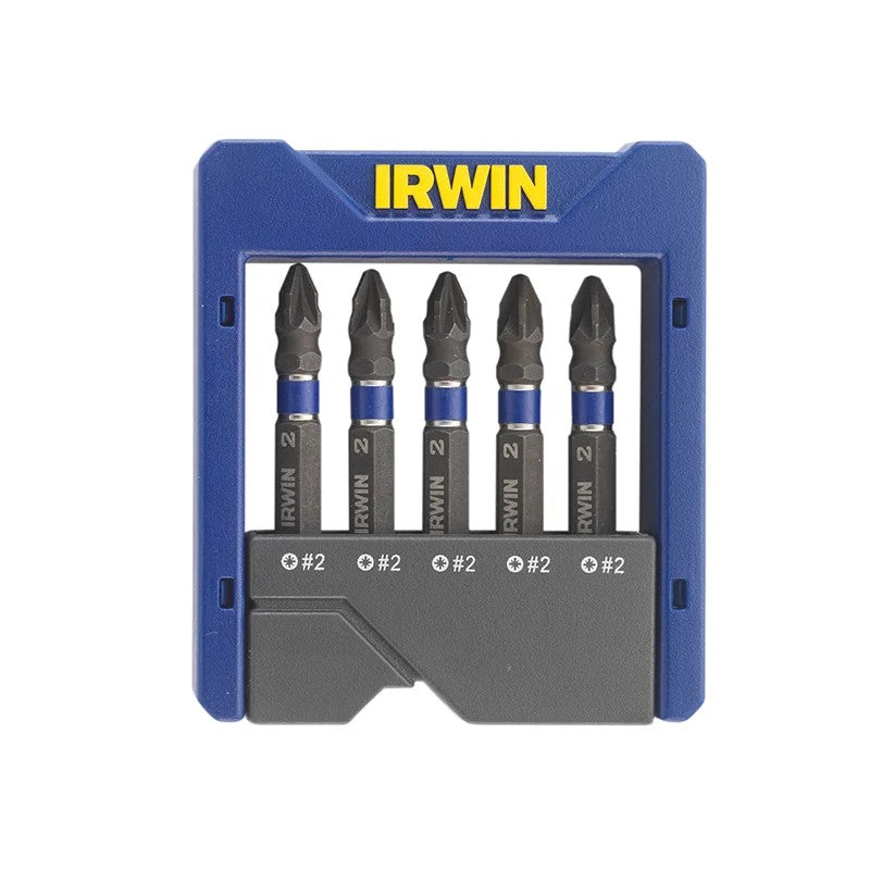 IRWIN® Pozidriv Impact Screwdriver Pocket Bit Set, 5 Piece - 1923435