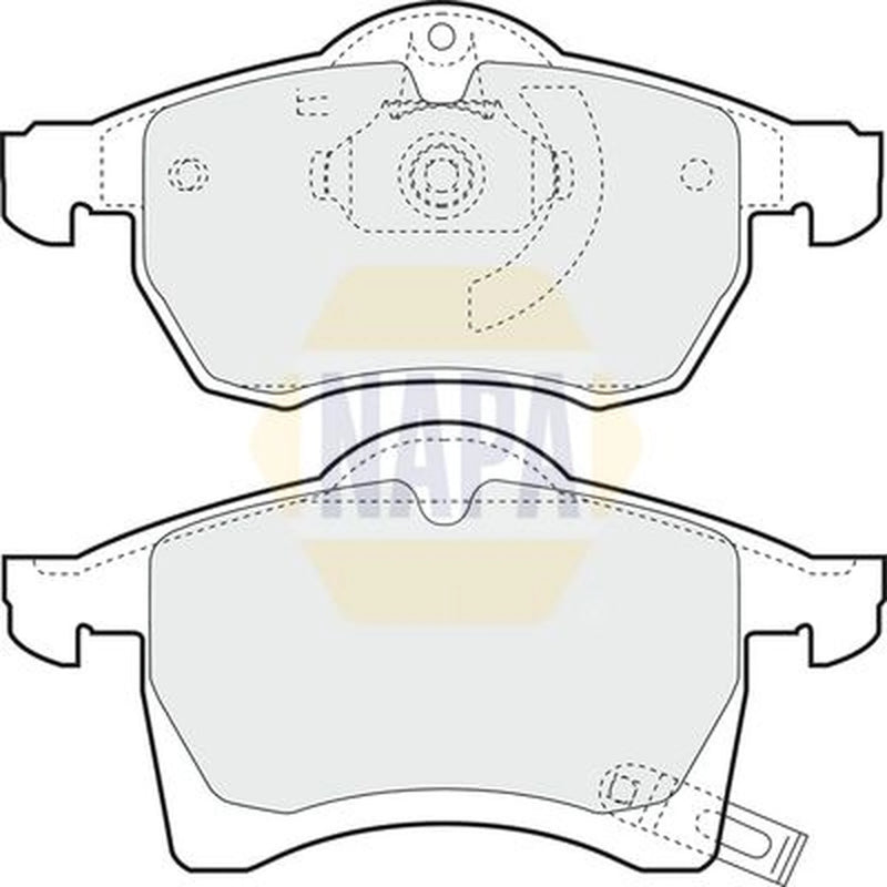 NAPA Front Brake Pad Set NBP1059