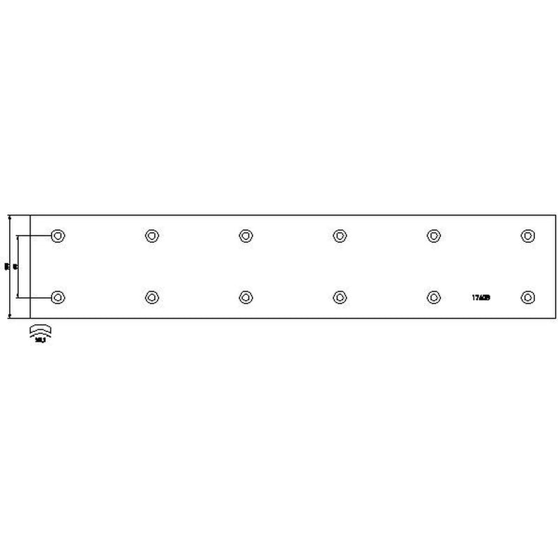 Textar Textar Cv Brake Lining Set 1740807 1903257 1740807