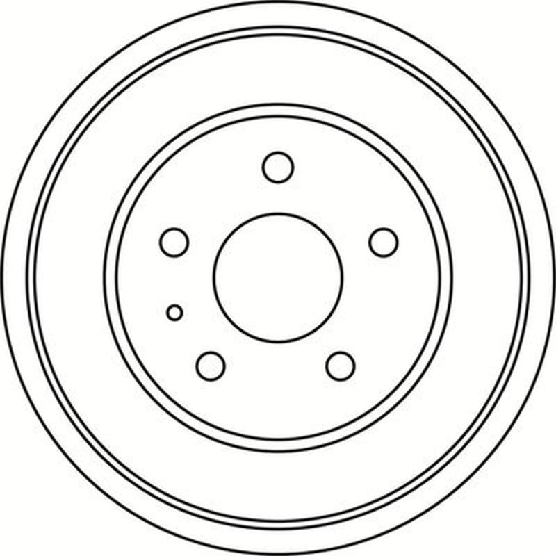 Abtex Brake Drum Assembly Rear BDM270